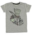 En Fant T-shirt - Grey Melange w. Rabbit En Fant T-shirt - Grey Melange w. Rabbit