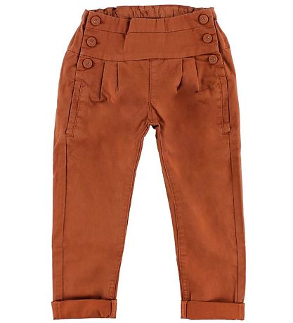 En Fant Trousers - Burnt Red En Fant Trousers - Burnt Red