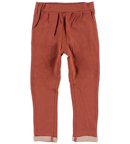 En Fant Sweatpants - Burnt Red En Fant Sweatpants - Burnt Red