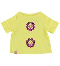 T-Shirt AlbaBaby - Jaune av. Fleur T-Shirt AlbaBaby - Jaune av. Fleur