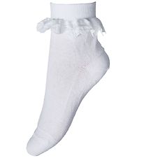 MP Socks - White w. Lace MP Socks - White w. Lace