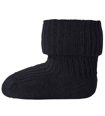 MP Baby Socks w. Anti-Slip - Black MP Baby Socks w. Anti-Slip - Black