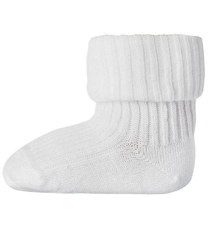 MP Baby Socks w. Anti-Slip - White MP Baby Socks w. Anti-Slip - White