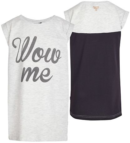 Hummel Top - HMLMirs - White Melange Hummel Top - HMLMirs - White Melange