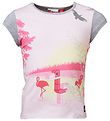 LEGO® Duplo T-shirt - Grey Melange/Rose w. Flamingo LEGO® Duplo T-shirt - Grey Melange/Rose w. Flamingo