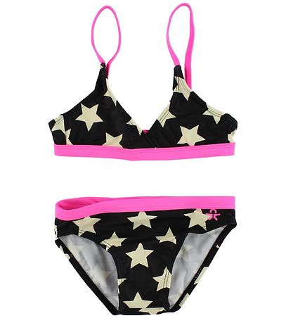 Color Kids Bikinit - Musta/Vaaleanpunainen M. Tähdet