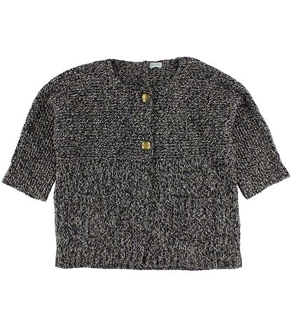 Mini A Ture Cardigan - Knitted - Blue/White Mini A Ture Cardigan - Knitted - Blue/White