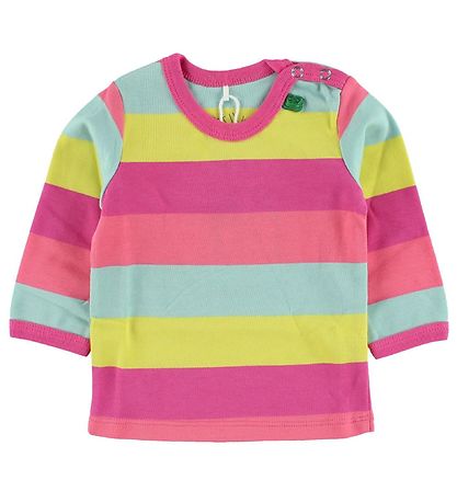Freds World Blouse - Yellow/Pink/Mint Striped Freds World Blouse - Yellow/Pink/Mint Striped