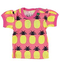 Freds World T-shirt - Coral w. Pineapple Freds World T-shirt - Coral w. Pineapple