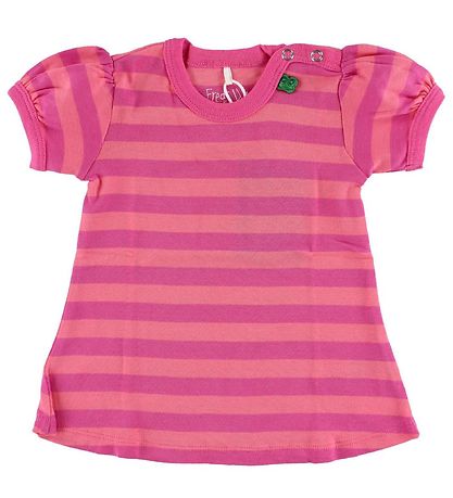 Freds World Kleid - Pink/Koralle gestreift Freds World Kleid - Pink/Koralle gestreift