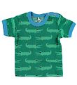 Freds World T-shirt - Green w. Crocodiles Freds World T-shirt - Green w. Crocodiles