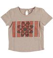 T-Shirt Noa Noa miniature - Vieille Rose av. Fleur