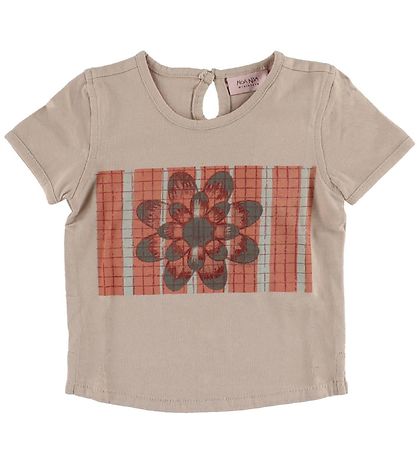 T-Shirt Noa Noa miniature - Vieille Rose av. Fleur T-Shirt Noa Noa miniature - Vieille Rose av. Fleur