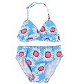 Color Kids Bikini - Vivi - Lichtblauw m. Bloemen Color Kids Bikini - Vivi - Lichtblauw m. Bloemen