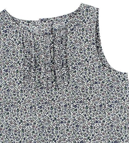 Wheat Top - Vit m. Miniblommor Wheat Top - Vit m. Miniblommor