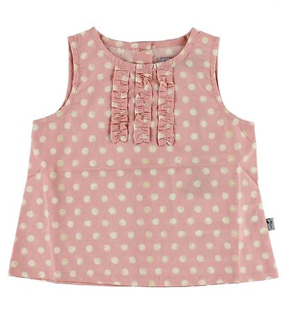 Wheat Top - Pink w. Dots Wheat Top - Pink w. Dots
