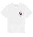Les Deux T-shirt - Flower - White