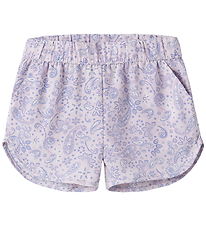 Name It Shorts - NkfVinaya - Lavender Fog/Paisley Flowers