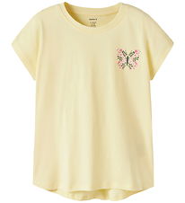 Name It T-shirt - NkfVarutti - Double Cream/Fluga