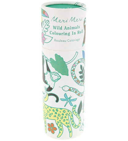 Meri Meri Ausmalbild - Wildtiere