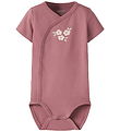Name It Wrap Bodysuit s/s - NbfVubie - Mesa Rose/Flowers