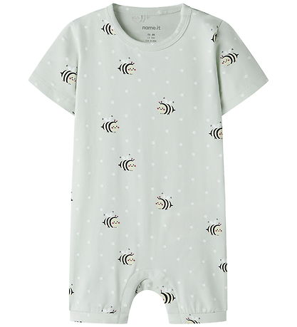Name It 여름용 롬퍼 - NbfVandora - 페일 아쿠아/비