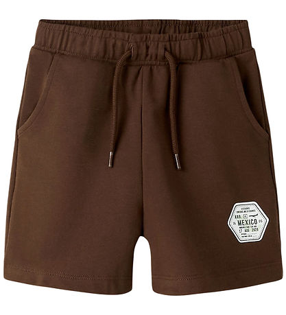 Name It Shorts en Molleton - NmmHurri - Chestnut