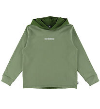 New Balance Sweat à Capuche - Graphique - Origan