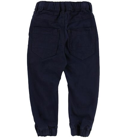 Minymo Trousers - Twill Loose - Navy Minymo Trousers - Twill Loose - Navy