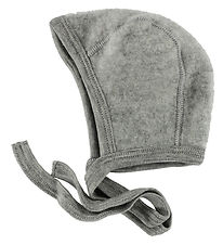 Engel Baby Hat - Wool - Grey Melange Engel Baby Hat - Wool - Grey Melange