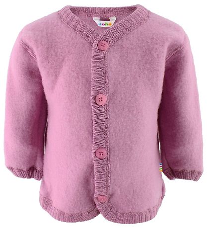 Joha Cardigan - Wol - Roze Joha Cardigan - Wol - Roze