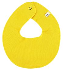 Pippi Baby Teething Bib - Round - Yellow Pippi Baby Teething Bib - Round - Yellow