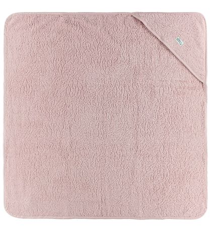 Pippi Baby towel - 83x83 cm - Pink Pippi Baby towel - 83x83 cm - Pink