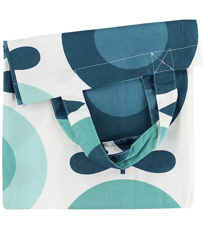 Katvig Classics Beddengoed - Baby - Wit m. Petrol Appels