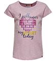 T-Shirt LEGO® DUPLO - Rose à Rayures av. Coeur T-Shirt LEGO® DUPLO - Rose à Rayures av. Coeur
