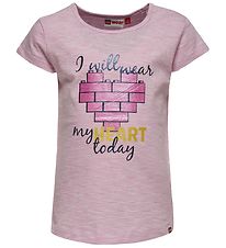 LEGO® Duplo T-shirt - Rose Striped w. Heart LEGO® Duplo T-shirt - Rose Striped w. Heart