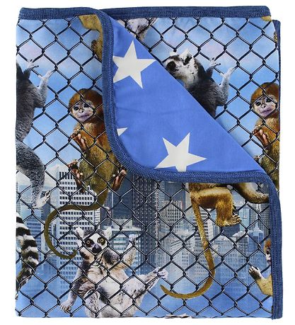 Molo Blanket - 80x75 - Niles - Climbing Monkeys Molo Blanket - 80x75 - Niles - Climbing Monkeys