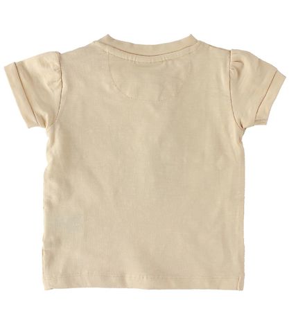 En Fant T-shirt - Light Peach w. Rabbit En Fant T-shirt - Light Peach w. Rabbit