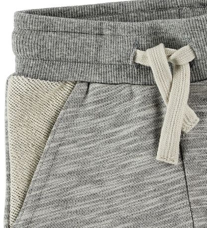 En Fant Sweat Shorts - Light Grey Melange