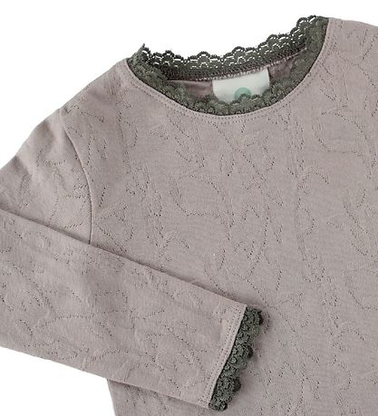 En Fant Blouse - Lavender w. Pointelle