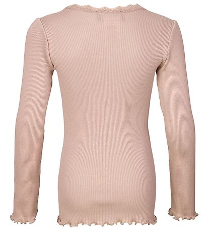 Rosemunde Blouse - Powder Rose w. Lace Rosemunde Blouse - Powder Rose w. Lace