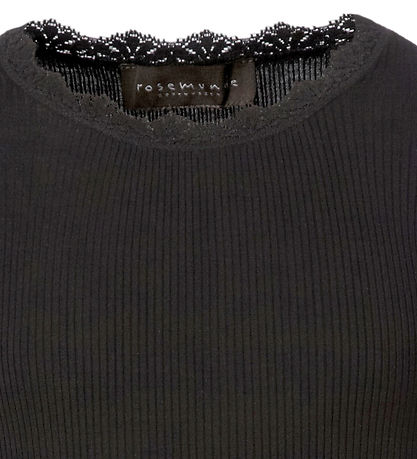 Rosemunde Blouse - Black w. Lace