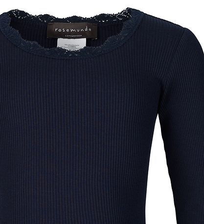 Rosemunde Blouse - Navy m. Veter