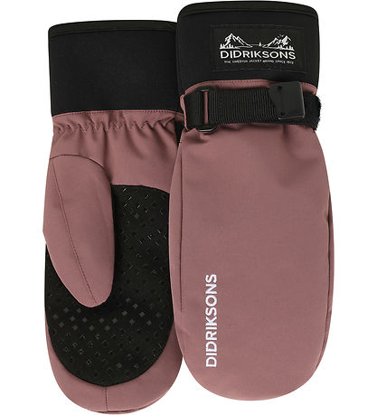Didriksons Mittens w. Fleece - Lovas - Dulse Pink