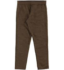 Joha Legging - Wol/Zijde - Donkerbruin