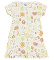Robe Joha - Bambou - Blanc av. Fruits/Lettre Robe Joha - Bambou - Blanc av. Fruits/Lettre