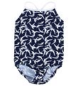 Petit Crabe Swimsuit - UV50+ - Navy w. Dolphins Petit Crabe Swimsuit - UV50+ - Navy w. Dolphins