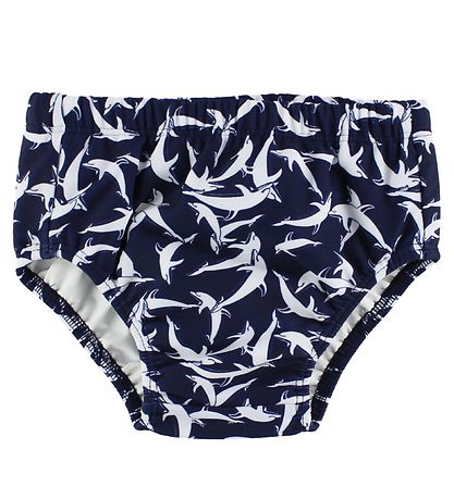 Petit Crabe Swim Diaper - UV50+ - Navy w. Dolphins Petit Crabe Swim Diaper - UV50+ - Navy w. Dolphins