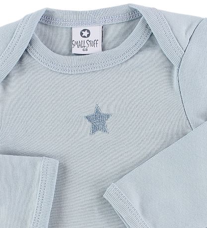 Smallstuff 보디수트 긴팔 - 하늘색 Smallstuff 보디수트 긴팔 - 하늘색