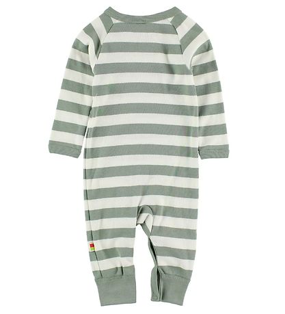 Katvig Jumpsuit - White/Dusty Green Striped Katvig Jumpsuit - White/Dusty Green Striped
